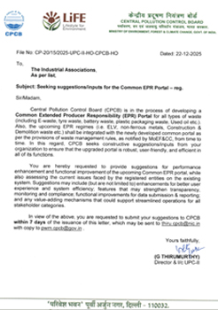 CPCB Notice 22-12-2025